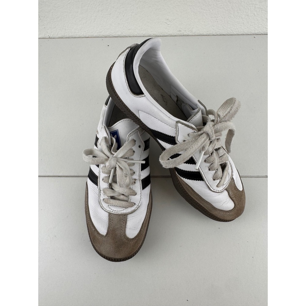 Adidas Samba Classic Retro Leather Sneakers Shoes Womens Size 5 Streetwear
